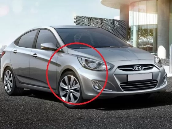 Крыло переднее Hyundai Solaris Краснодар