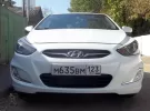 Купить Hyundai Solaris 1400 см3 МКПП (107 л.с.) Бензин инжектор в Кропоткин: цвет белый Седан 2011 года по цене 425000 рублей, объявление №2224 на сайте Авторынок23