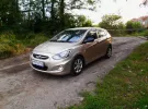 Купить Hyundai SOLARIS '2013 МКПП (1600/123 л.с.) Бензин инжектор Краснодар цвет бежево-серый металлик Хетчбэк по цене 455000 рублей, объявление №1550 на сайте Авторынок23