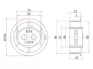 Опора дифференциала TOYOTA MARK 2,CRESTA,CHASER, Verossa Краснодар