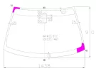 Стекло лобовое NISSAN SUNNY / SENTRA 4D 1998-2004 Краснодар