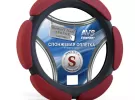 Спонжевая оплетка на руль AVS SP-426S-RD (S, красный) Краснодар