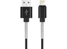 Кабель для iPhone 5 (1м USB 2.0) усиленный AVS IP-561S (A40285S) Краснодар