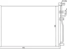 Радиатор кондиционера CHEVROLET CAPTIVA / OPEL ANTARA 2.4 / 3.2 06- Краснодар