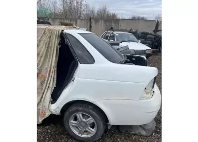 Задняя часть кузова Лада Приора цвет белый Краснодар