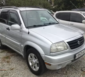 Купить Suzuki Grand Vitara 2500 см3 АКПП (144 л.с.) Бензин инжектор в Новороссийск: цвет серебристый Внедорожник 2002 года по цене 420000 рублей, объявление №2542 на сайте Авторынок23