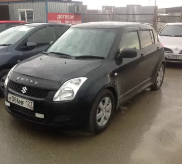 Купить Suzuki Swift 1300 см3 АКПП (90 л.с.) Бензин инжектор в Новороссийск: цвет черный Хетчбэк 2009 года по цене 335000 рублей, объявление №1446 на сайте Авторынок23