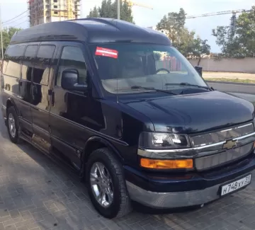 Купить Chevrolet Express 6000 см3 АКПП (314 л.с.) Бензин инжектор в Новороссийск: цвет черный Минивэн 2006 года по цене 1300000 рублей, объявление №1935 на сайте Авторынок23 Купить Chevrolet Express 6000 см3 АКПП (314 л.с.) Бензин инжектор в Новороссийск: цвет черный Минивэн 2006 года по цене 1300000 рублей, объявление №1935 на сайте Авторынок23