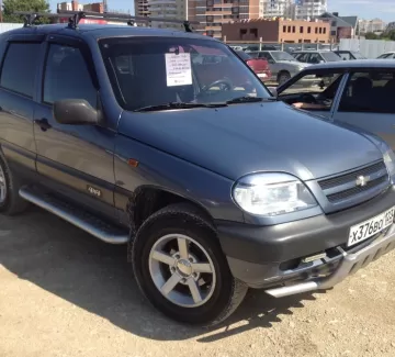 Купить Chevrolet Niva 1700 см3 МКПП (80 л.с.) Бензин инжектор в Новороссийск: цвет серый Внедорожник 2008 года по цене 290000 рублей, объявление №1591 на сайте Авторынок23 Купить Chevrolet Niva 1700 см3 МКПП (80 л.с.) Бензин инжектор в Новороссийск: цвет серый Внедорожник 2008 года по цене 290000 рублей, объявление №1591 на сайте Авторынок23