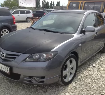 Купить Mazda 3 2300 см3 АКПП (166 л.с.) Бензин инжектор в Новороссийск: цвет серый Седан 2004 года по цене 375000 рублей, объявление №1184 на сайте Авторынок23 Купить Mazda 3 2300 см3 АКПП (166 л.с.) Бензин инжектор в Новороссийск: цвет серый Седан 2004 года по цене 375000 рублей, объявление №1184 на сайте Авторынок23