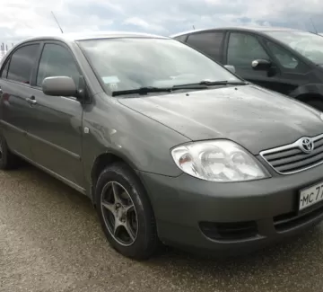 Купить Toyota Corolla 1600 см3 МКПП (102 л.с.) Бензин инжектор в Новороссийск: цвет Серый Седан 2006 года по цене 425000 рублей, объявление №186 на сайте Авторынок23 Купить Toyota Corolla 1600 см3 МКПП (102 л.с.) Бензин инжектор в Новороссийск: цвет Серый Седан 2006 года по цене 425000 рублей, объявление №186 на сайте Авторынок23