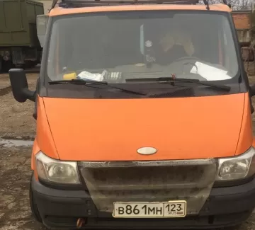 Купить Ford Transit 1600 см3 МКПП (86 л.с.) Дизельный в Новокубанск: цвет Оранжевый Фургон 2003 года по цене 299999 рублей, объявление №20385 на сайте Авторынок23