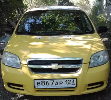 Купить Chevrolet Aveo 1400 см3 МКПП (94 л.с.) Бензин инжектор в Краснодар: цвет желтый Седан 2006 года по цене 230000 рублей, объявление №8924 на сайте Авторынок23