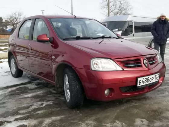 Купить Renault Logan 1600 см3 МКПП (84 л.с.) Бензин инжектор в Кропоткин: цвет вишня Седан 2009 года по цене 328000 рублей, объявление №3287 на сайте Авторынок23