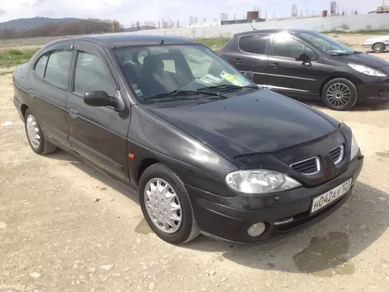 Купить Renault Megane 1600 см3 МКПП (106 л.с.) Бензиновый в Геленджик: цвет черный Седан 2003 года по цене 160000 рублей, объявление №1085 на сайте Авторынок23