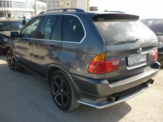 Купить BMW Х-5 3000 см3 АКПП (231 л.с.) Бензиновый в Новороссийск: цвет темно-серый Внедорожник 2001 года по цене 570000 рублей, объявление №211 на сайте Авторынок23