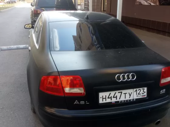 Купить Audi A8 4172 см3 АКПП (335 л.с.) Бензин турбонаддув в Краснодар: цвет черный Седан 2003 года по цене 230000 рублей, объявление №18526 на сайте Авторынок23