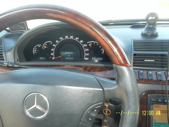 Купить Mercedes-Benz S500 Long 4966 см3 АКПП (306 л.с.) Бензин инжектор в Лабинск: цвет черный Седан 2000 года по цене 410000 рублей, объявление №13733 на сайте Авторынок23